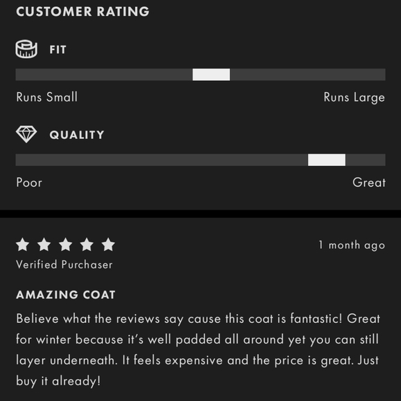 NWT ASOS | $125 Winter Hooded Parka - Picture 9 of 9